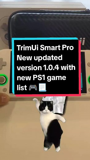 TrimUi Smart Pro 1.0.4: Nuevo Listado de Juegos PS1