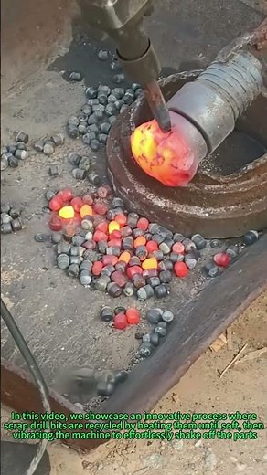 Smart Recycling Hack: Make Scrap Drill Bits Fall Off!​