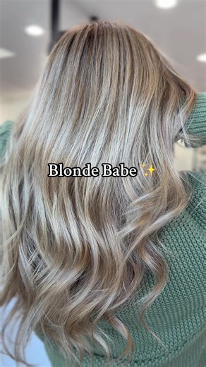 Warning: may cause blonde envy. ✨ #BlondeBabe #BlondeTransformation #BlondeSpecialist #BehindTheChair #HairTransformation @Wella Pro @Wella Education @blondefaithsalon Root:KP 6/0 7/01 Lightener:Blondor Plex Tone: CT 9/0 9/16