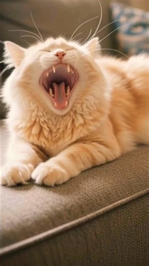 “Cute while sleeping… but still gets woken up 😴😂#Cutecat #KidsTalk #MomLife #Sleepycat