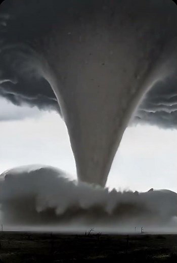 Terrifying Tornado Slammed Into Buildings—Extreme Weather Footage! #tornado #dancecraze #weather
