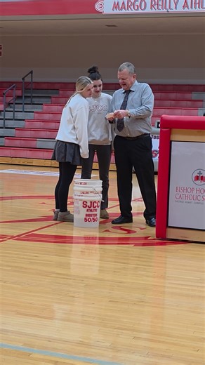 🥁🥁Drumroll please 🥁🥁 The winners of the Senior class meat raffle are Aggie Halbisen and Aaron Klos!! Both winners were sold by Senior Sophia Klos. Congratulations!! Thank you to all that purchased raffle tickets. Because of your generosity, our Senior class made over $5800 for their senior class trip!! Thank you to Prairie Market and Mrs. Ann Wright! Thank you for your support!! | Bishop Hoffman Catholic School