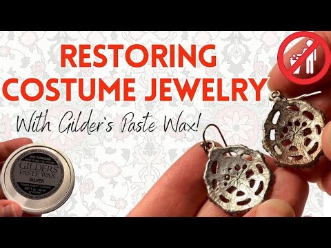 Don't Throw Away Your Jewelry! Fix It With Gilder's Paste Wax ♻️