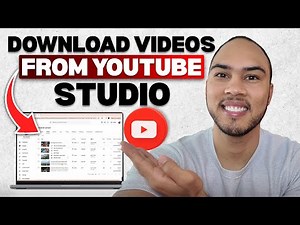 How to Download Your Own Videos in YouTube Studio (Step-by-Step Tutorial)