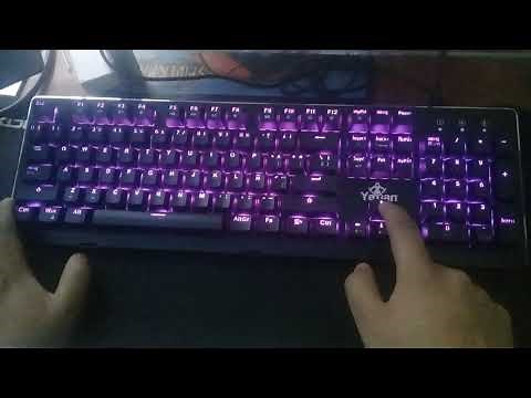 REVISIÓN-CONFIGURACIÓN-TECLADO MECÁNICO YEYIAN FLARE SERIE 2000