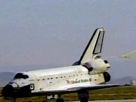 Atlantis lands safely in California