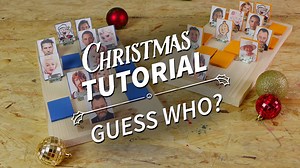 1.5K views · 37 reactions | Homemade Christmas Gifts  #1 Guess Who? Christmas Tutorial for the (big) kids and all round family fun! How will you personalise yours? | ManoMano | Facebook
