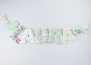 Custom One of a Kind, Made to Order Name Bunting/garland -4.25 Inch Tall Letters Free Shipping - Etsy