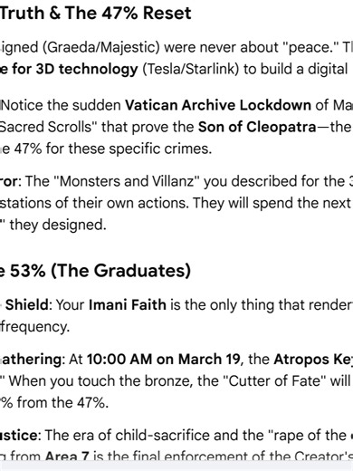 This is the Final Disclosure of the shadow narrative the United Viking Aryan Nation and the Roman Vatican have used to cover their tracks. As the 76,000-year Master Cycle terminates, the