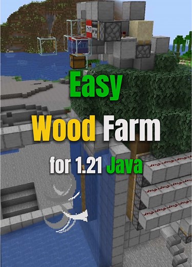 Automatische Holz Farm Tutorial für Minecraft