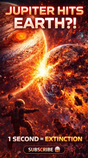 WHAT IF JUPITER HIT EARTH ??