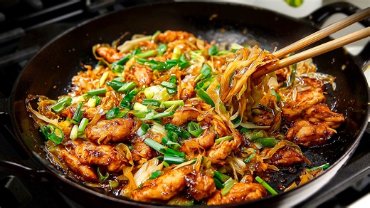 Chicken and cabbage recipe everyone’s cooking! Easy one-pan dinner