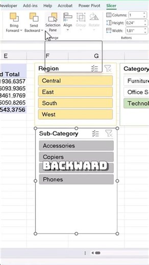 Mastering Slicers in Excel: Color and Alignment Tips! #shorts