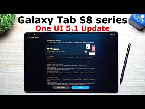 Galaxy Tab S8 & Tab S7 Series - One UI 5.1 Update! (Everything New)