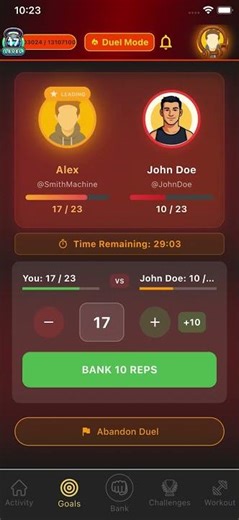 FitChallenge Duels - Challenge Your Friends to Epic Fitness Battles