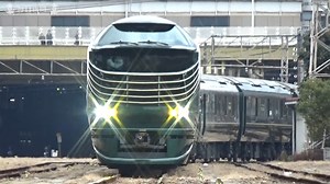 「トワイライトエクスプレス瑞風」：豪華寝台列車を報道公開