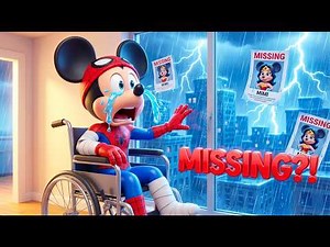 Oh No! Minnie Mouse Is Missing! 😱🕷️ Can SPIDER MICKEY Find Her? | Funny Mickey Mouse 3D Animation