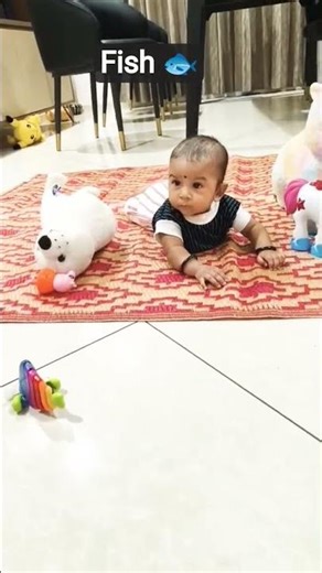 cute baby playing with toys 😊🐟#viral #shorts #toys #babyplaying #babytoys
