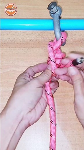 How to tie Rope Knot 💡 Smart and effective method