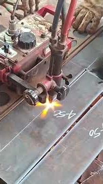 #How to cut steel plate# Gas cutting with safety