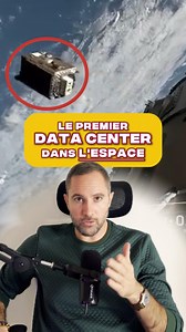 L’IA consomme tellement d’énergie que… l’humanité envoie ses serveurs dans l’espace. Une startup soutenue par Nvidia, StarCloud, vient de lancer le premier data‑center orbital : des GPU H100 — ceux qui font tourner ChatGPT et consorts — flottent maintenant en orbite. Pourquoi ? Parce qu’ici‑bas, les data centers asphyxient notre planète : énormes besoins en eau pour le refroidissement, consommation électrique galopante. Là‑haut, pas de nuages, pas de nuit, pas de météo : l’énergie solaire est ab