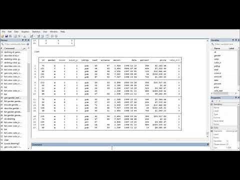 Destring variables with Stata