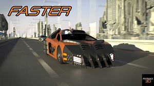 Motion Blur with Rotating Wheels Seem to Pop