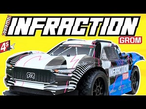 I Built The World's First Arrma Infraction Grom! (Losi Nascar Mod!)