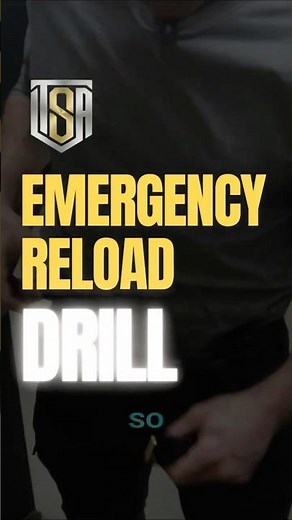 1 Drill to Practice Emergency Reloads (Pistol Training)