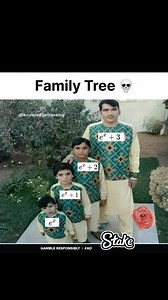 Family Tree Meme States: -------------------- A math family where each generation is an increment of (e^x), highlighting the exponential growth through family members. --------------------------------------- ➡️ Explanation: ---------------- This meme humorously represents how each generation builds upon the previous, with (e^x) as the base function and each family member adding a constant to it. --------------------------------------- ➡️ Use Cases: ---------------- Making math memes to simplify 