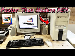 I Booted Up Windows 2000 on my REAL PC From 2000 — Shockingly Fast!