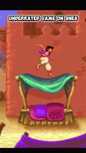 This SNES Game Is Actually Insane #retrogaming #supernintendo #aladdin