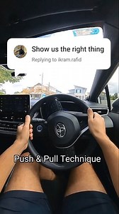 8.6K views · 13 reactions | There are two proper ways to turn the steering wheel. When you go for your driving test, the driving examiners check to see whether you're using one of them. Push and pull technique or hand over hand technique. #drivingtest #fyp #howto #learn #driving #steeringwheel #drivinglesson #drivingtestaustralia | Driving Test Australia | Facebook