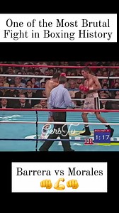 One of the Most Brutal Fight in Boxing History "Barrera vs Morales" #marcoantoniobarrera #ErikMorales #boxing #viral #fyp #foryourpage | Gers TV
