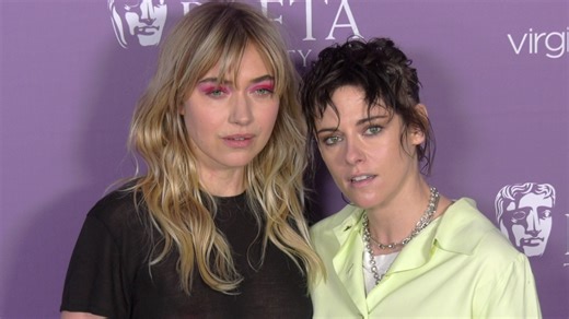 Imogen Poots and Kristen Stewart 2026 BAFTA tea party Los Angeles | Arrivals