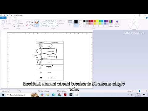 Electrical Distribution Board Breakers or DB devices