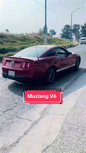 Mustang V6 🔥🐎 #mustang #auto #fyp #exhaust #flowmaster
