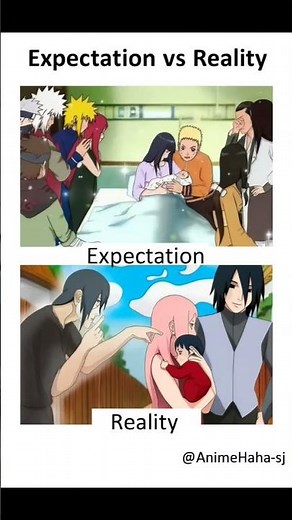 Anime Family Expectations vs Reality 😂🔥 | Naruto x Sasuke Funny Moments