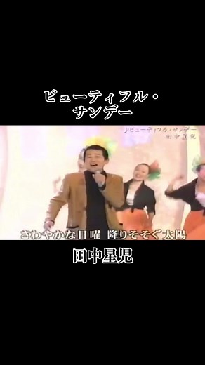田中星児のビューティフル・サンデー カバー