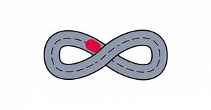 Infinity Sign Seamless Loop Animation Infinity Symbol Loading Animation Endless