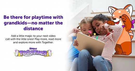 Kinzoo Together | Kid-Friendly Video Chat App for Families