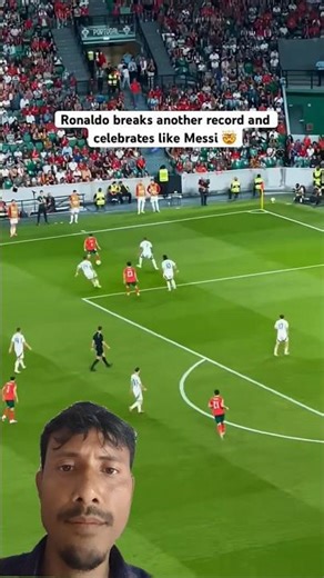 Ronaldo Surpasses Messi to Become WC Qualifiers Top Scorer #shorts