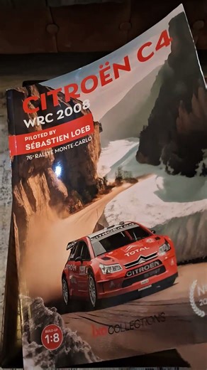 IXO Citroen C4 WRC 1.8 scale full kit. Coming to my channel soon @Johnsmodelmaking