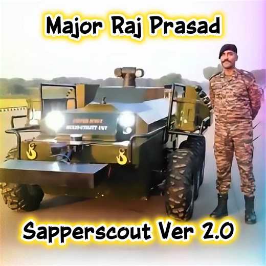 Sapperscout Ver 2.0 | Major Rajprasad | Sapper Technology| #innovation #shorts