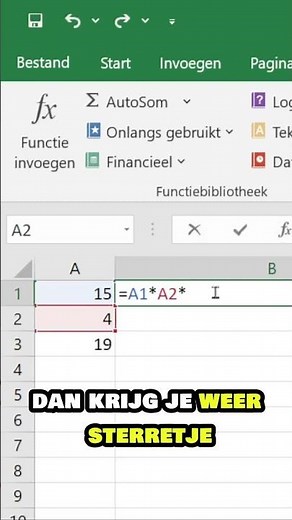 How to multiply in Excel?