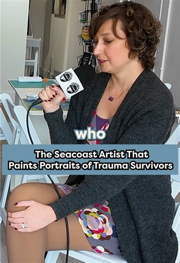 Artist Danielle Festa on what to expect at The Aplomb Project, an art gallery in Dover which features portraits of trauma survivors. If you want to feel moved and inspired, then we strongly recommend you check this place out 🎨
