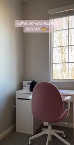 Unboxing my new monitor 凉﫶 feeling very grateful. It’s a decent size but I’ll be using it as an actual tv as well 浪邏❤️ Cheers!! | hannahncortez | Facebook