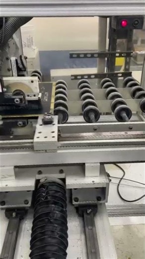 Automated Scoring of PCBs in Arrays #shorts #manufacturing