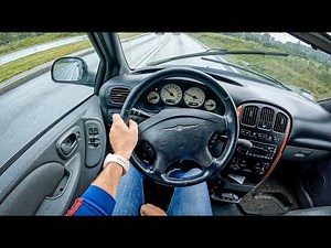2004 Chrysler Voyager [2.8 CRD 150HP] |0-100| POV Test Drive #1387 Joe Black