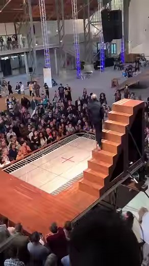 Yoann Bourgeois a performing artist represents life and resilience in this amazing piece. Original video @mathieustern on Instagram. | Trauma Informed Educators Network